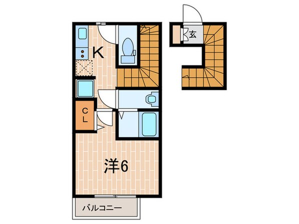 サンクレールⅡの物件間取画像